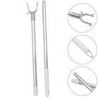 Clothes Reach Stick Clothes Reaching Pole Clothesline Pole Wardrobe Hook Pole Cl
