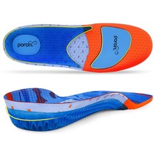Gel Work Boots Insoles with Poron Cushion Anti-Fatigue Shock Absorption for...