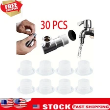 30pcs Sealing Gasket Faucet LeakProof Silicone White Small Plumbing Accessories