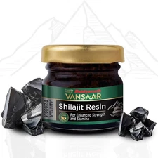 Pure Himalayan Shilajit Resin - Soft, Potent, Natural Energy 15 GM