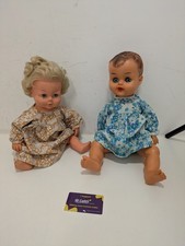 Pair Of Vintage Baby Girl Dolls