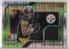 2021 Panini Prizm Premier Jerseys Neon Green Pulsar Pat Freiermuth #PJ-22 0gg9
