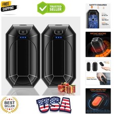 Rechargeable Hand Warmers 2-Pack, 3 Heat Levels 95-131 F 2000mAh Each Total 4...