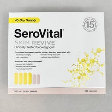 SeroVital Skin Revive 240-Capsules 40 Days Supply Anti-Aging Dietary Supplements