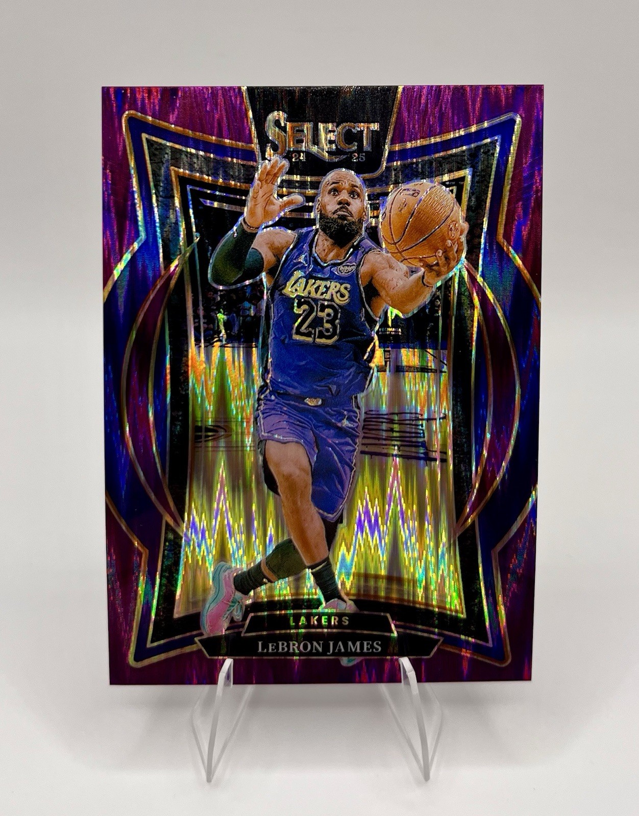 2024-25 Select Lebron James #54 Purple Flash /249 Lakers