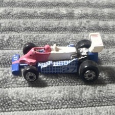 Micro Machines Formula Race Car Diecast 1:64 Scale Blue White Red