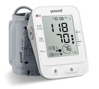 #ad Yuwell Blood Pressure Monitor Extra Large Upper Arm Cuff Digital BP Machine $31.99