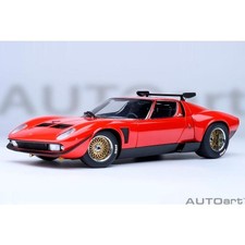 79171 Autoart 1/18 Lamborghini Miura Svr Jota Red
