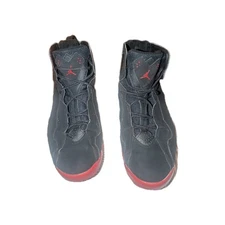 Nike Jordan True Flight Bred Black Gym Red Metallic 342964 062 Mens Size 11.5