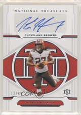 2021 Panini National Treasures Signatures 12/49 Kareem Hunt #S-KH Auto s3g