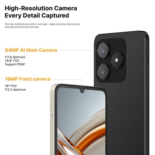 Smartphone 5G Ainuevo Neo S25 Pro Práctico 32GB+256GB 5280mAh Android 15 Octa Core - Imagen 11 de 24