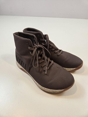 NOBULL Shoes Mens Size 10 Brown High Top Trainer Crossfit Gum Sole Sneakers