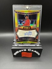 2025 Panini Select Yoelin Cespedes True GOLD Prizm Auto /10 🔥 Red Sox