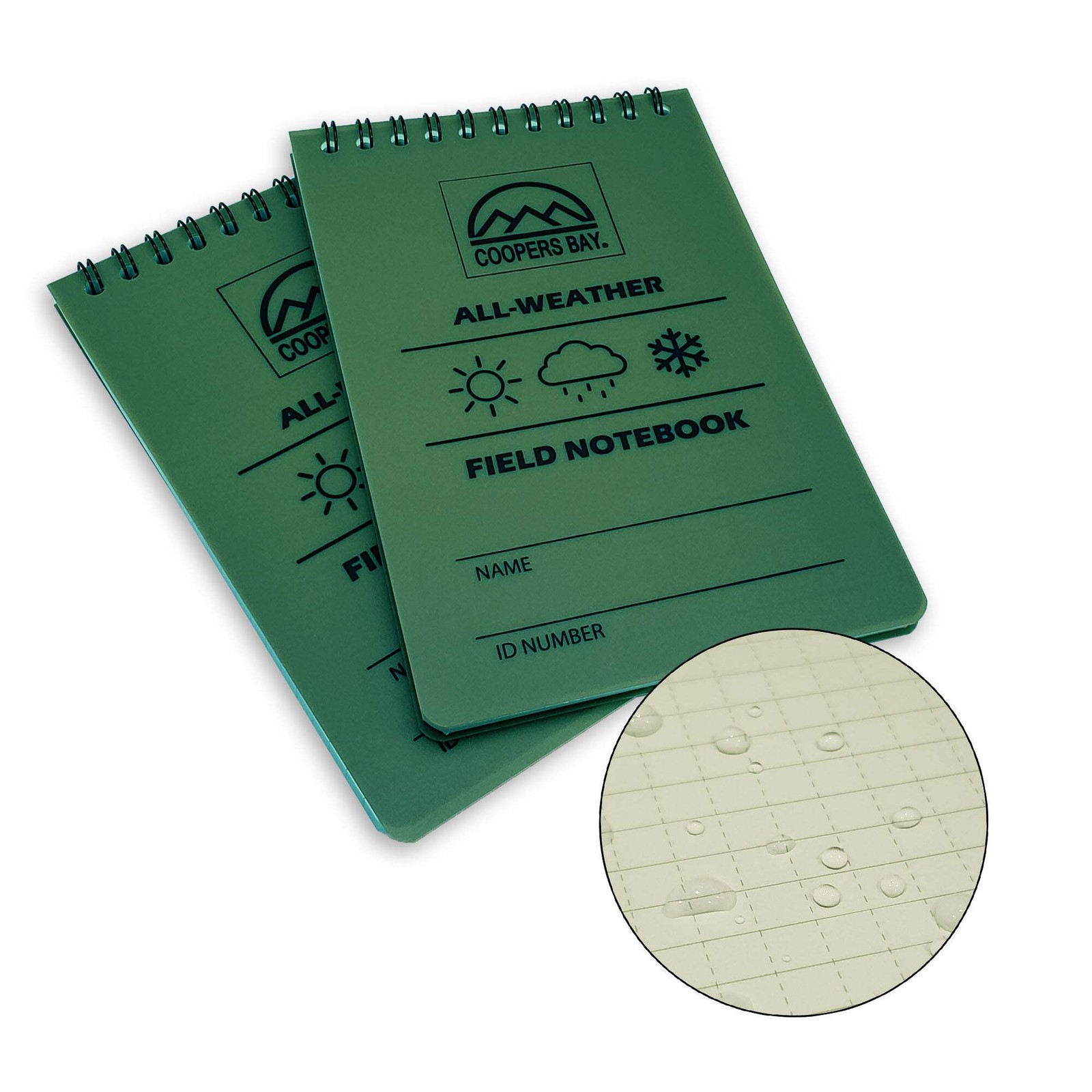 HydraPad&trade; All Weather Field Journal / Tactical Notebook