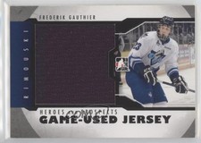 2012 ITG Heroes and Prospects Game-Used Black Jersey /120 Frederik Gauthier 0p9p