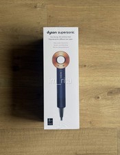BRAND NEW Dyson Supersonic Hair Dryer Blue/Copper with Diffuser Attachments