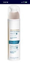 Ducray Melascreen Night Cream Face Moisturizer Even Tone 30ml