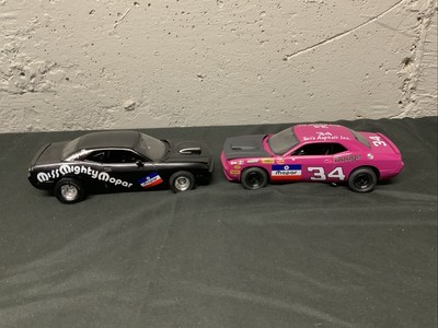 2 Cars Built Mopar, Racing Etc .. Built Up, Plastic Model Kits Junkyard