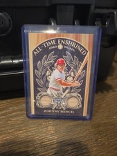 2025 Leaf All-time Enshrined Johnny Bench #'d 1/3 Dual Bat Relic