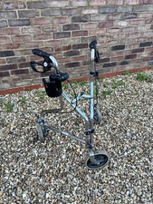 Smitcare Three-Wheeled Rollator Tri Walker Mobility Aid with Cup Holder Black