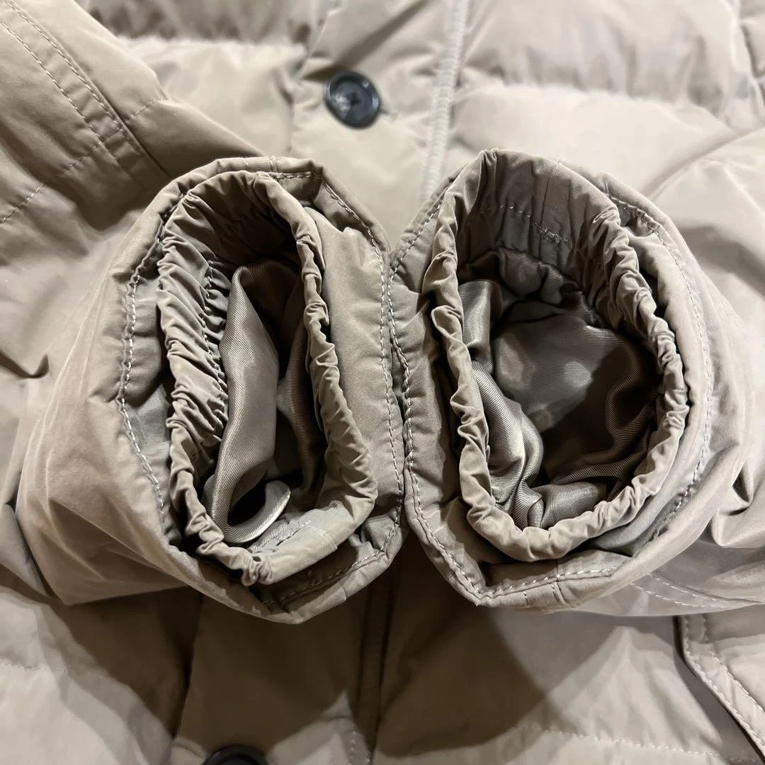 Piumino BURBERRY BLACK LABEL manica cappuccio rimovibile taglia L uomo #ED ZHA