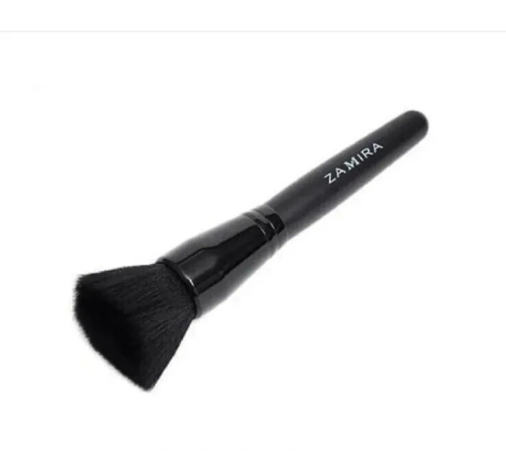 Coabe Zamira Flat Top Foundation Kabuki Brush ES01 Black New & Boxed x1