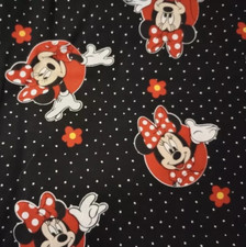 Disney minnie mouse fun fabric length 21 x 14.5 inch 1pc