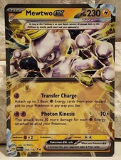 Pokémon TCG - Mewtwo ex 058/182 Paradox Rift NM