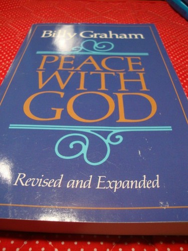Vintage Book 1984 "Peace with God" By Billy Graham (Revised & Expanded) PB O8