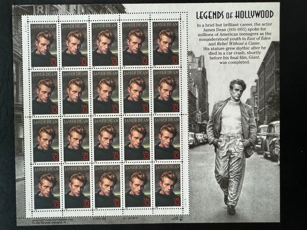 James Dean Stamp Sheet for sale | eBay