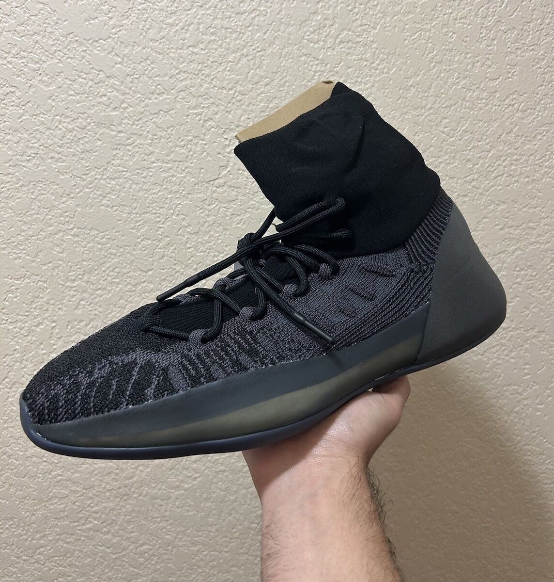 adidas Yeezy Basketball Knit Onyx HQ6762 Size 12 Men's YZY adidas Yeezy Basketball Knit Onyx HQ6762 Size 12 Men's YZY
