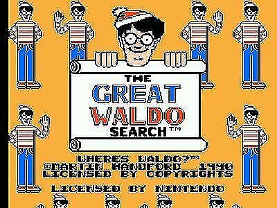 The Great Waldo Search (Nintendo Entertainment System, 1992)