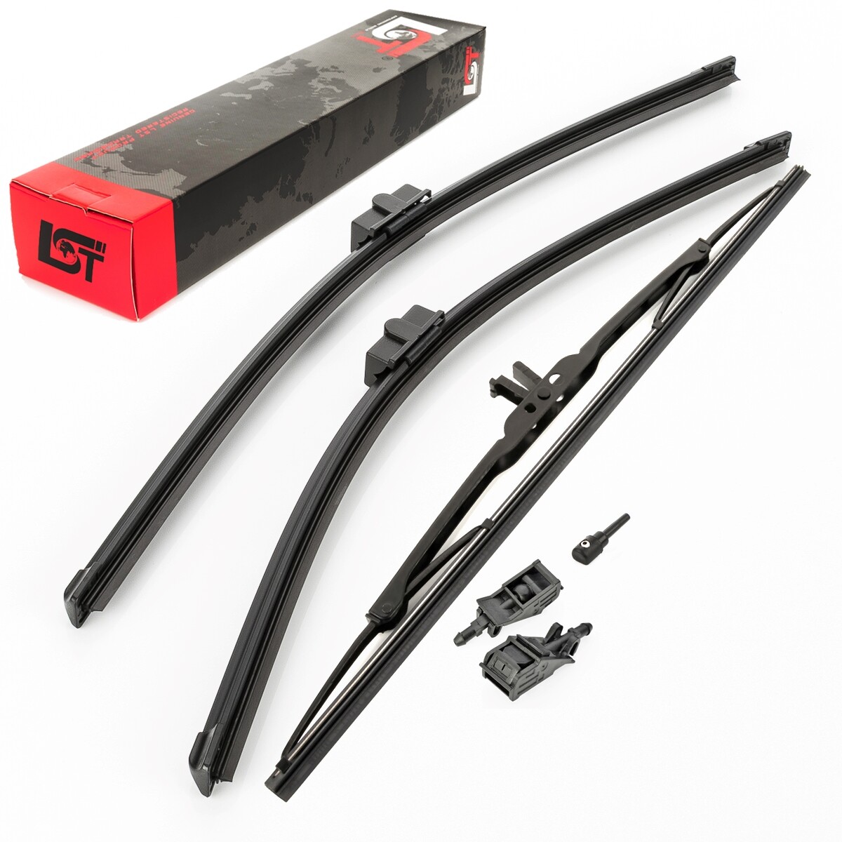 Wiper Blade Set Front + Rear For VW PASSAT VARIANT B5 From 2001