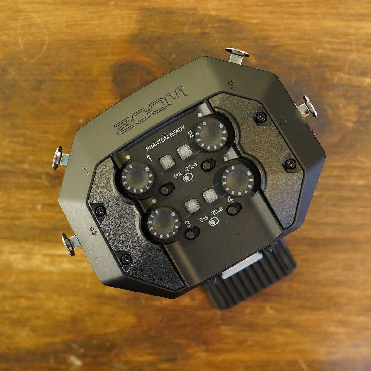 Zoom EXH-8 XLR Capsule with 4 Microphone Inputs for H8 Recorder