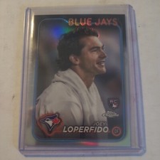 2024 Topps Chrome Update JOEY LOPERFIDO RC #USC195 Image Variation Refractor SSP
