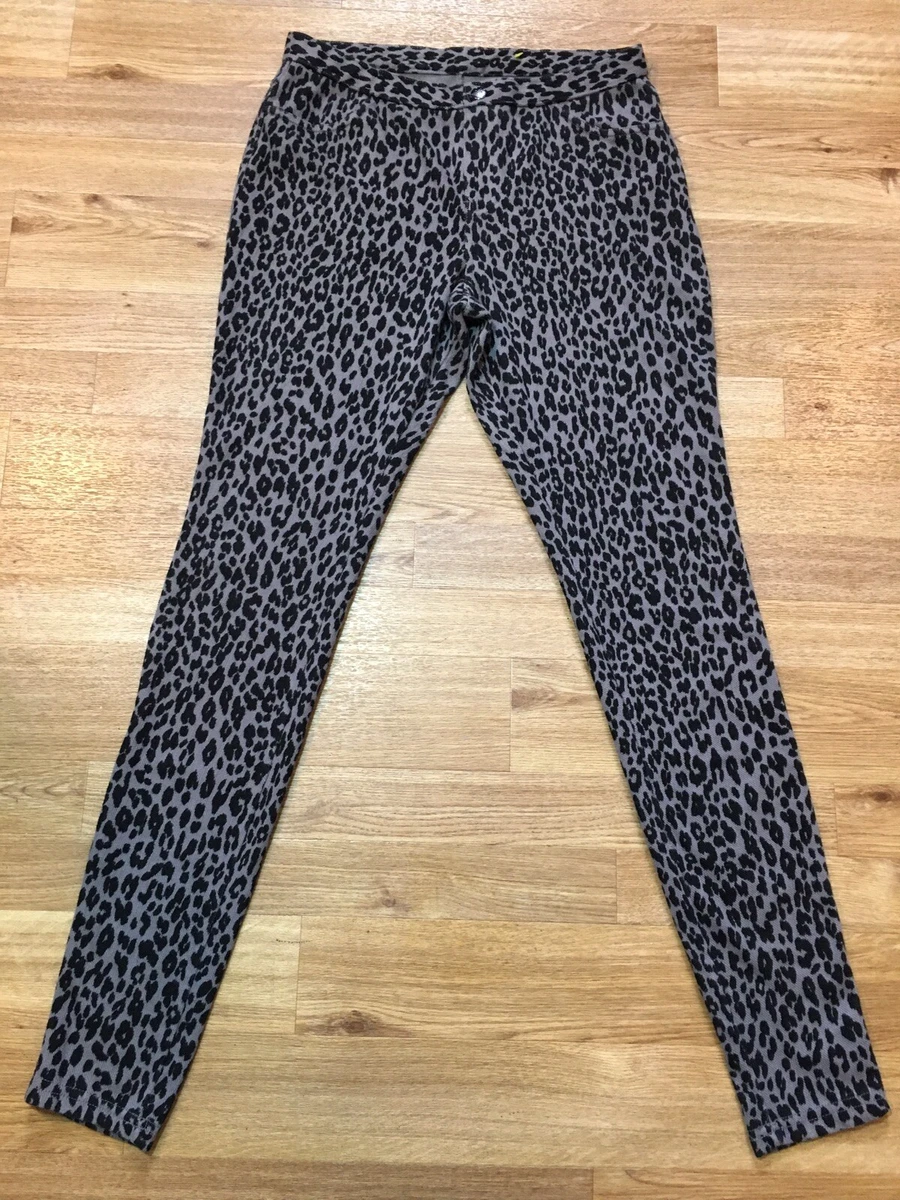 Simply Vera Wang Pants Womens Sz Small Cheetah Print Jeggings Slim Fit  Leggings