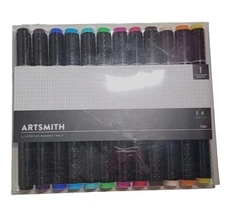 Artsmith Illustration Markers Set of 12, NEW