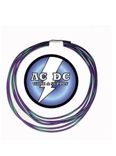 AUTOMOTIVE WIRE 22 AWG HIGH TEMP TXL WIRE PURPLE WITH GREEN STRIPE 25 FT COIL