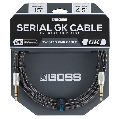 Boss Serial GK-Kabel BGK-15 für Gitarren-Synthesizer 4,5 Meter