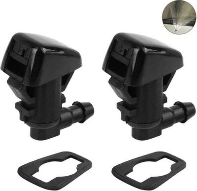 2014 Jeep Grand Cherokee Window Switch 2-Piece Windshield Washer Nozzle Set For 2005-2018 Jeep Grand Cherokee - Front Left & Right Pair 2013 Jeep Grand Cherokee Windshield Washer Nozzle - Foto 3