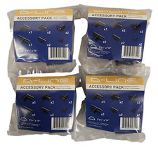  4 PACKS D-Line Medium 1-3/16 x 5/8" Cable Raceway Cord Cover Accessory 10 Pack