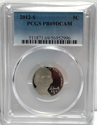 2013-S 5C Jefferson Nickel PCGS PR69DCAM 517526.69/51268654