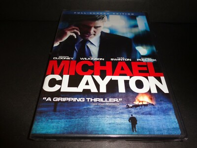 MICHAEL CLAYTON-Lawyer turns whistleblower, GEORGE CLOONEY must fix problem-DVD