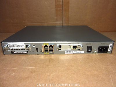 Cisco 1841 - CISCO1841 Integrated Service Router - INCL 1X VWIC 1MFT-E1 MODULE