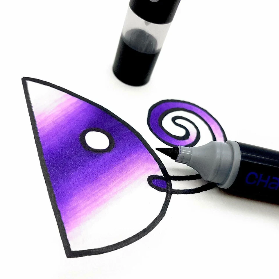 Chameleon Markers 52 Brush Pen Complete Set + Case + Extra Nibs – MANGA Art - Image 4 of 4