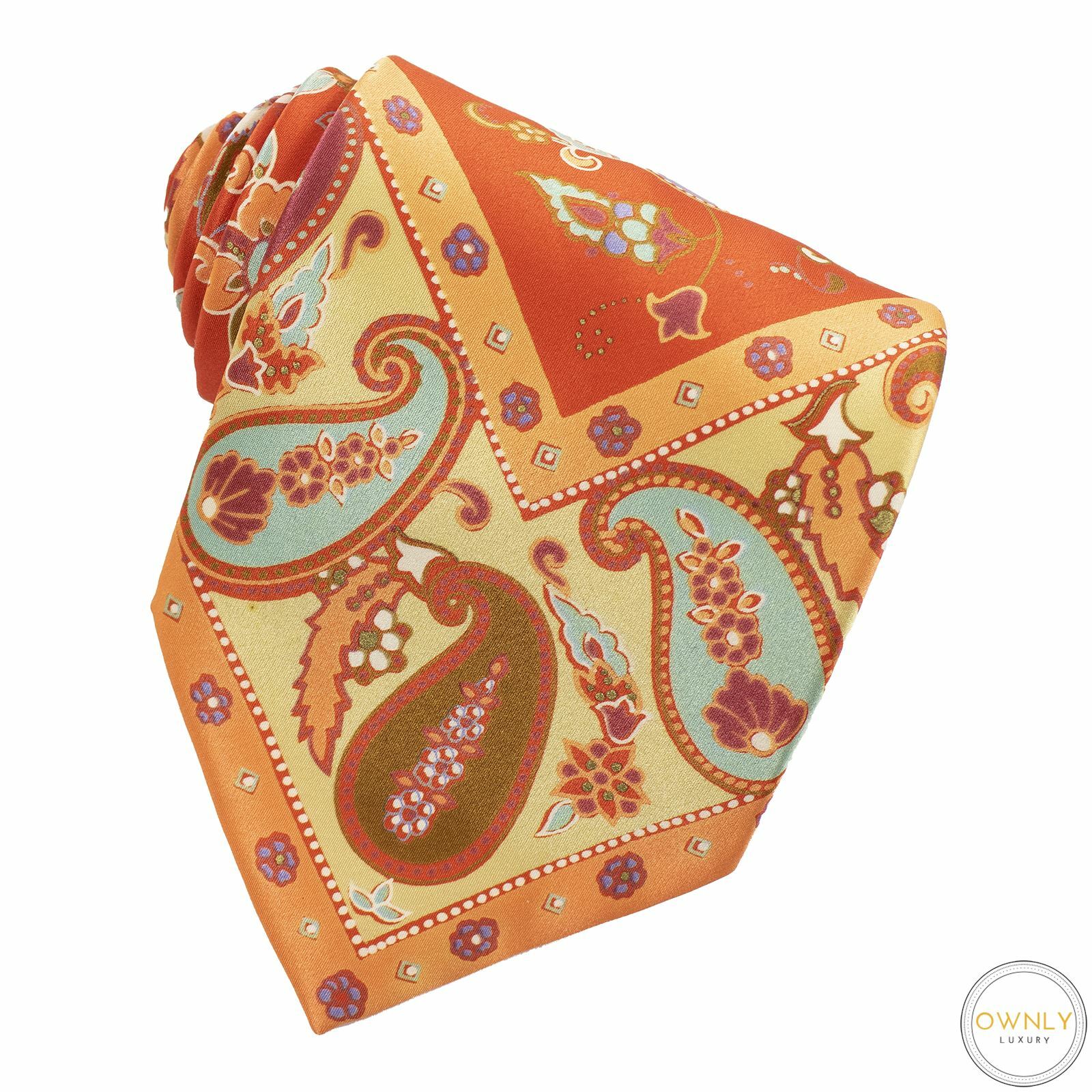 NIB Ameri Fire Multi-Color 100% Silk Mandala Pais… - image 2