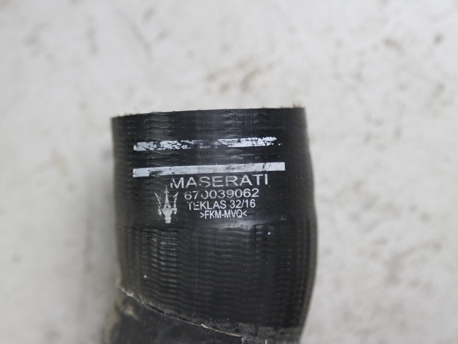 14-17 MASERATI GHIBLI LEFT RIGHT TURBOCHARGER INTERCOOLER HOSE PIPE OEM 52K