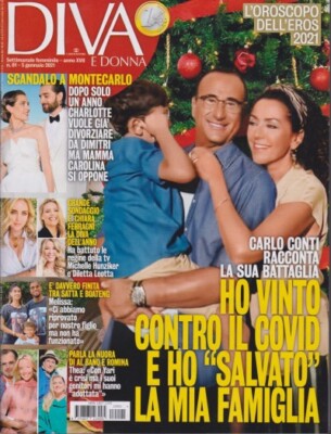 Diva 2021 1.Carlo Conti,Charlotte Casiraghi,Riccardo Scamarcio,Roberto Bolle