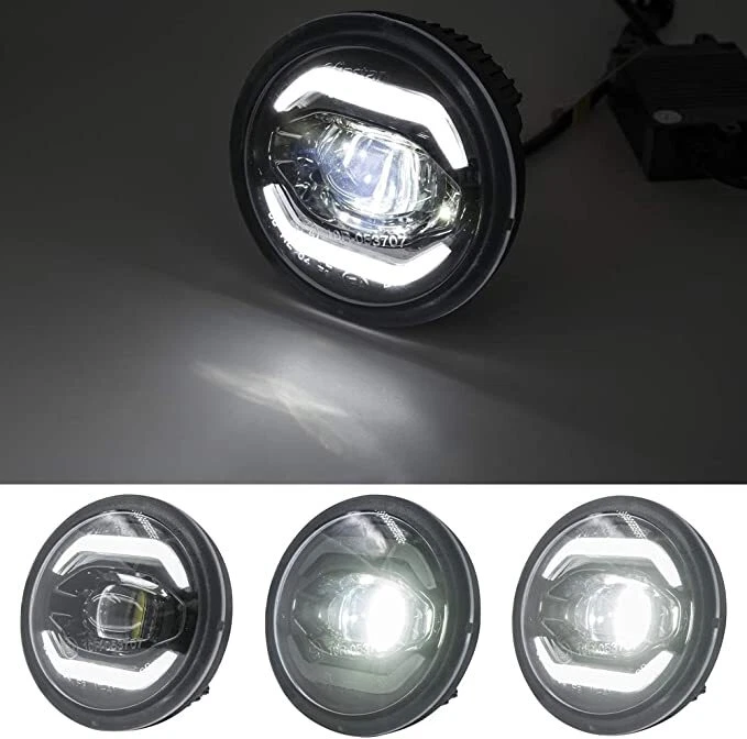 Luz de circulación diurna/lámpara antiniebla LED Halo DRLs para Chevy Camaro 2010-2013 Foto 2 de 4