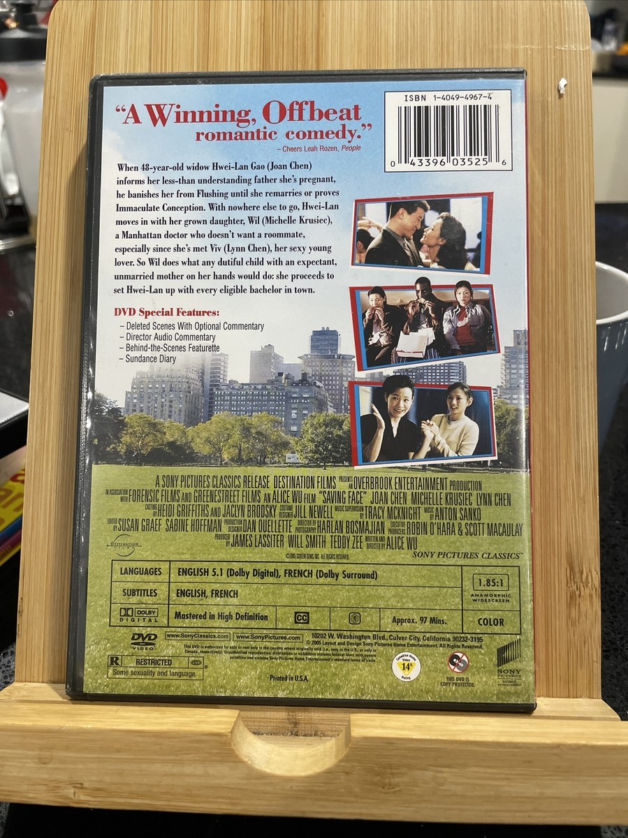 saving face dvd Region 1 Rare | eBay Australia